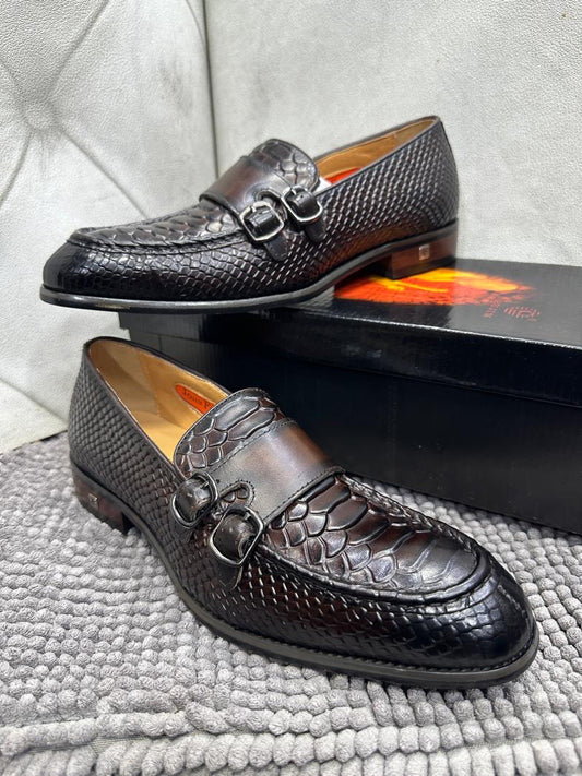 DOUBLE BOUCLE (monk straps)